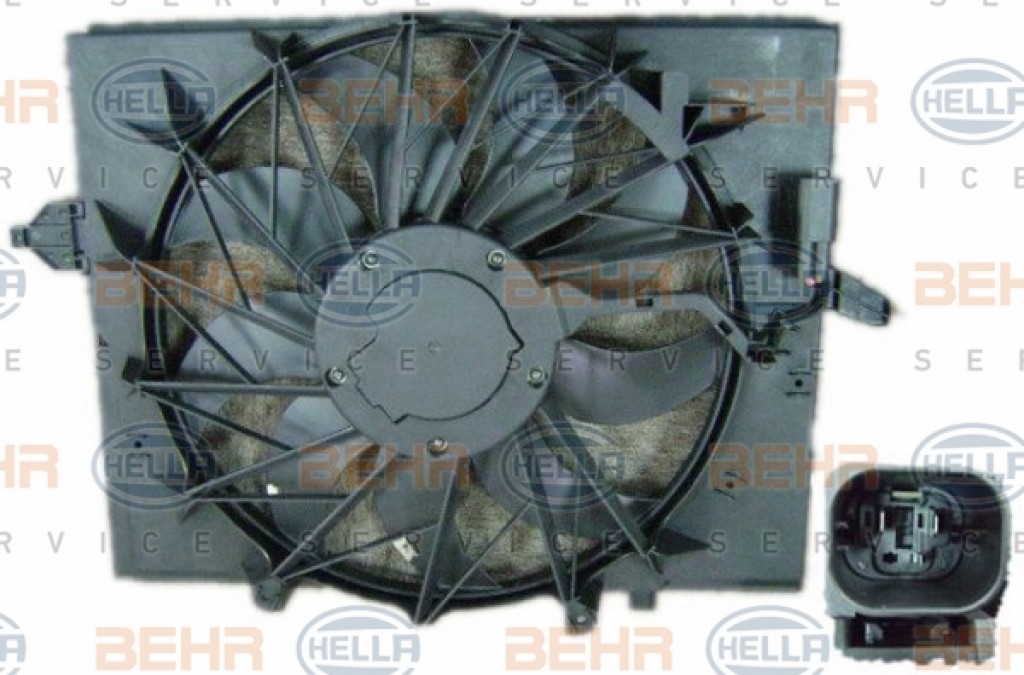 Air Conditioning Pusher Fan E60 E63